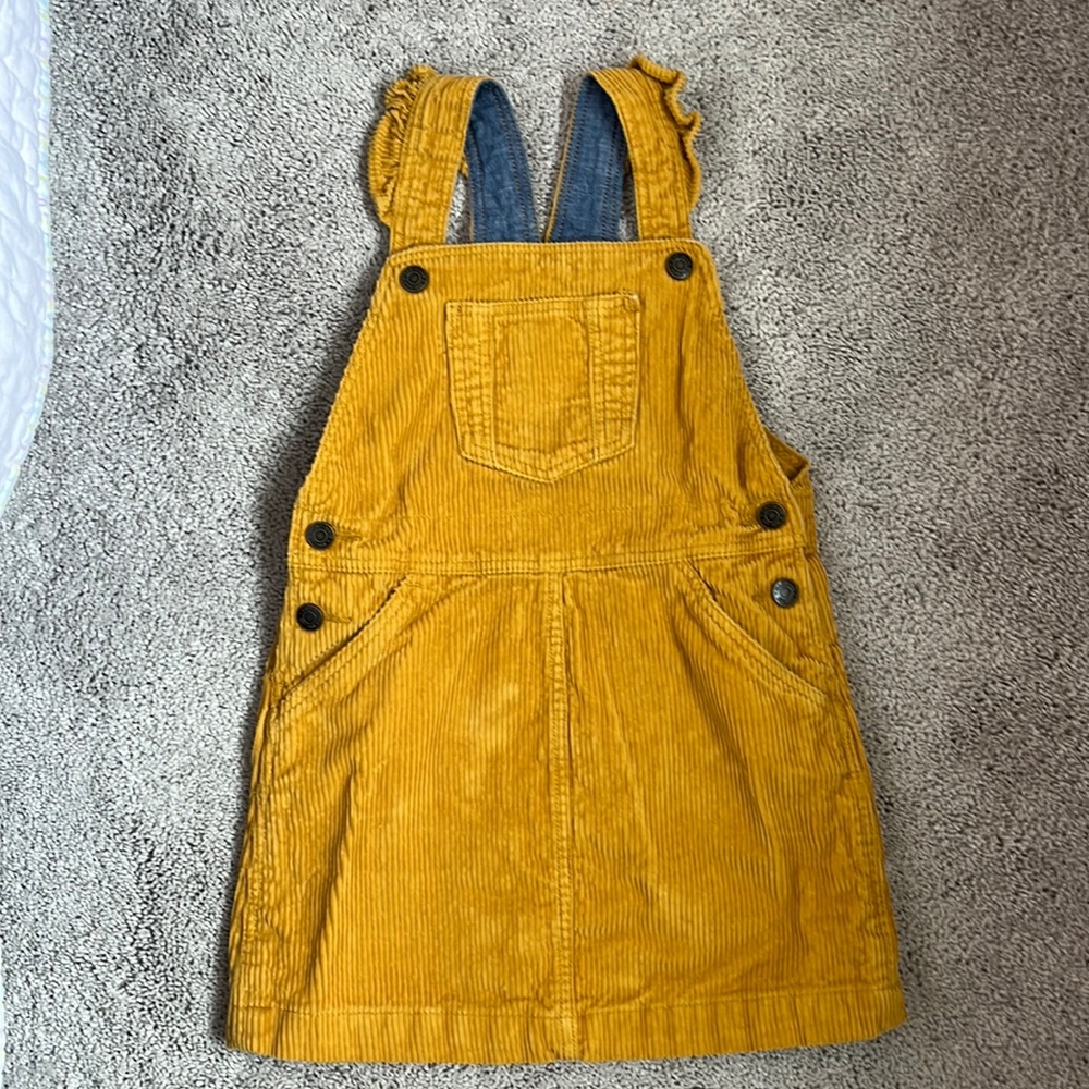 Mustard Corduroy skirtall